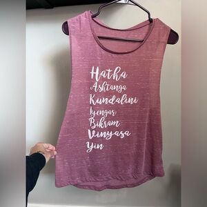 Women's Yoga Graphic Tank Top